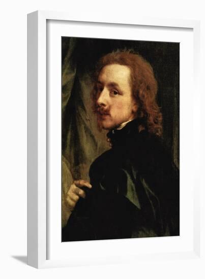 Portrait of Sir Endimion Porter-Sir Anthony Van Dyck-Framed Art Print