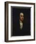 Portrait of Sir Francis Chantrey, in a Dark Jacket and White Cravat-Sir Henry Raeburn-Framed Giclee Print