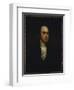 Portrait of Sir Francis Chantrey, in a Dark Jacket and White Cravat-Sir Henry Raeburn-Framed Giclee Print