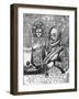 Portrait of Sir Francis Drake (circa 1540-96)-Robert Vaughan-Framed Giclee Print