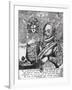 Portrait of Sir Francis Drake (circa 1540-96)-Robert Vaughan-Framed Giclee Print