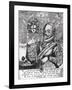 Portrait of Sir Francis Drake (circa 1540-96)-Robert Vaughan-Framed Giclee Print