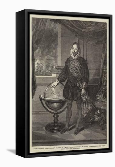 Portrait of Sir Francis Drake-null-Framed Stretched Canvas