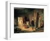 Portrait of Sir Francis Grant in His Studio, 1866-John Ballantyne-Framed Giclee Print