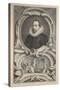 Portrait of Sir Francis Walsingham, Illustration from 'Heads of Illustrious Persons of Great…-Jacobus Houbraken-Stretched Canvas