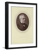 Portrait of Sir George Biddell Airy-null-Framed Photographic Print