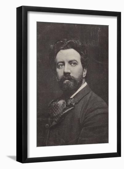 Portrait of Sir Henry J Wood-null-Framed Photographic Print