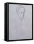 Portrait of Sir Henry John Newbolt-William Strang-Framed Stretched Canvas