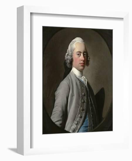 Portrait of Sir Henry Mainwaring-Allan Ramsay-Framed Giclee Print