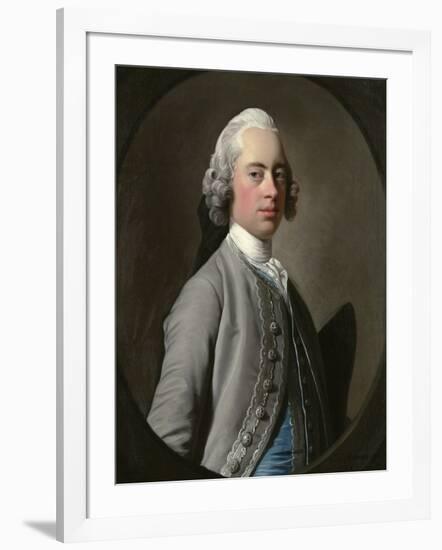 Portrait of Sir Henry Mainwaring-Allan Ramsay-Framed Giclee Print