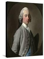 Portrait of Sir Henry Mainwaring-Allan Ramsay-Stretched Canvas