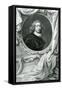 Portrait of Sir Henry Vane-Jacobus Houbraken-Framed Stretched Canvas