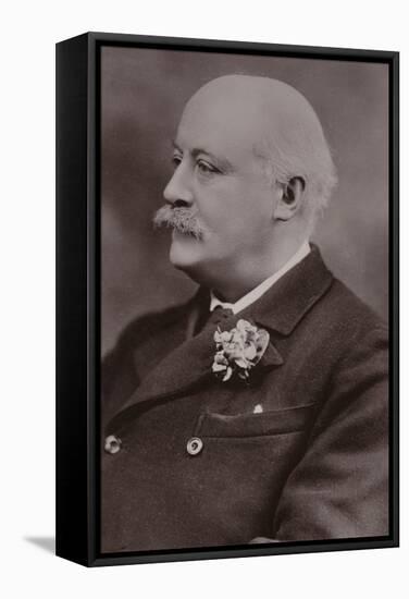 Portrait of Sir Hubert Parry-null-Framed Stretched Canvas