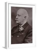 Portrait of Sir Hubert Parry-null-Framed Photographic Print