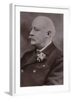 Portrait of Sir Hubert Parry-null-Framed Photographic Print