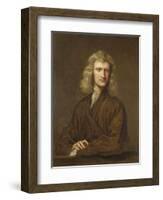 Portrait of Sir Isaac Newton (1642-1727)-Godfrey Kneller-Framed Giclee Print