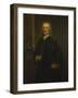 Portrait of Sir Isaac Newton, Aged 80, Three-Quarter Length, in a Grey Coat-Anthony Lee-Framed Giclee Print