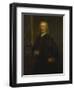 Portrait of Sir Isaac Newton, Aged 80, Three-Quarter Length, in a Grey Coat-Anthony Lee-Framed Giclee Print