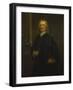 Portrait of Sir Isaac Newton, Aged 80, Three-Quarter Length, in a Grey Coat-Anthony Lee-Framed Giclee Print