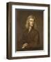 Portrait of Sir Isaac Newton, the Great Philosopher, Mathematician and Astronomer-Godfrey Kneller-Framed Giclee Print