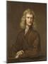 Portrait of Sir Isaac Newton, the Great Philosopher, Mathematician and Astronomer-Godfrey Kneller-Mounted Giclee Print