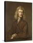 Portrait of Sir Isaac Newton, the Great Philosopher, Mathematician and Astronomer-Godfrey Kneller-Stretched Canvas