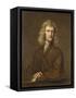 Portrait of Sir Isaac Newton, the Great Philosopher, Mathematician and Astronomer-Godfrey Kneller-Framed Stretched Canvas