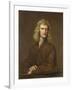 Portrait of Sir Isaac Newton, the Great Philosopher, Mathematician and Astronomer-Godfrey Kneller-Framed Giclee Print