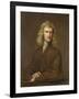 Portrait of Sir Isaac Newton, the Great Philosopher, Mathematician and Astronomer-Godfrey Kneller-Framed Giclee Print