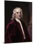 Portrait of Sir Isaac Newton-Edward Scriven-Mounted Giclee Print