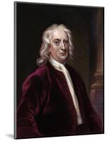 Portrait of Sir Isaac Newton-Edward Scriven-Mounted Giclee Print