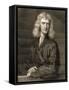 Portrait of Sir Isaac Newton-Godfrey Kneller-Framed Stretched Canvas