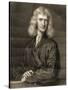 Portrait of Sir Isaac Newton-Godfrey Kneller-Stretched Canvas