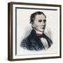 Portrait of Sir Isaac Pitman-Stefano Bianchetti-Framed Giclee Print