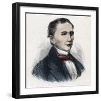 Portrait of Sir Isaac Pitman-Stefano Bianchetti-Framed Giclee Print