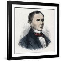 Portrait of Sir Isaac Pitman-Stefano Bianchetti-Framed Giclee Print