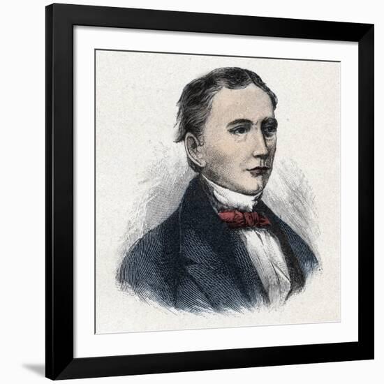 Portrait of Sir Isaac Pitman-Stefano Bianchetti-Framed Giclee Print