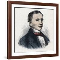 Portrait of Sir Isaac Pitman-Stefano Bianchetti-Framed Giclee Print