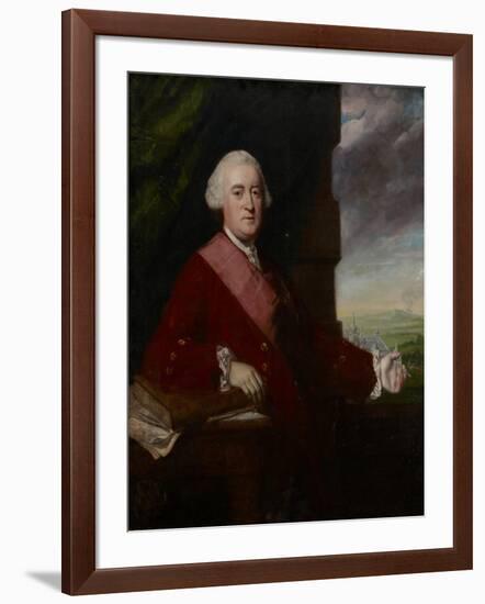 Portrait of Sir James Gray, C.1758-9-Sir Joshua Reynolds-Framed Giclee Print