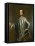 Portrait of Sir James Lowther, First Earl Lonsdale, C.1755-Thomas Hudson-Framed Stretched Canvas
