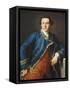 Portrait of Sir John Armytage, 2nd Bt. (1732-1758), in Blue Coat and Crimson Waistcoat-Pompeo Batoni-Framed Stretched Canvas