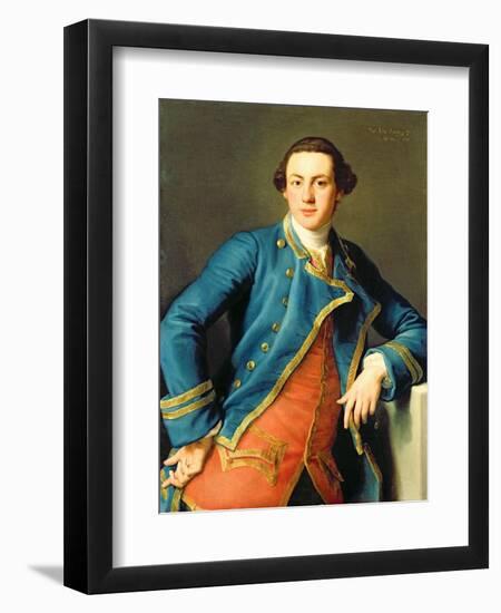 Portrait of Sir John Armytage-Pompeo Batoni-Framed Giclee Print