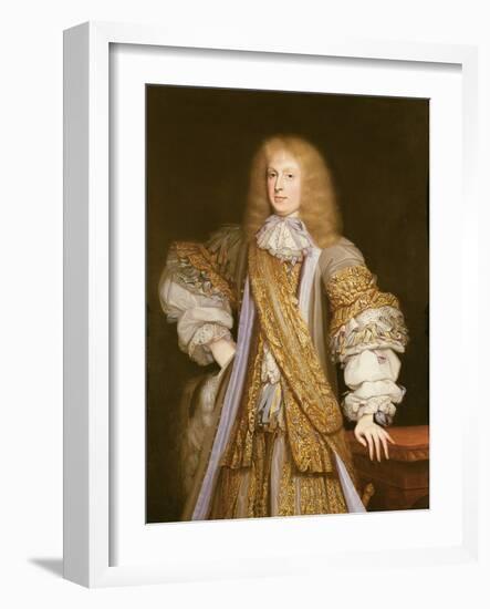 Portrait of Sir John Corbet of Adderley-John Michael Wright-Framed Giclee Print