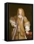 Portrait of Sir John Corbet of Adderley-John Michael Wright-Framed Stretched Canvas