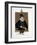 Portrait of Sir John Hawkins (1532-95) from "Memoirs of the Court of Queen Elizabeth"-Sarah Countess Of Essex-Framed Giclee Print