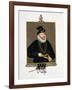 Portrait of Sir John Hawkins (1532-95) from "Memoirs of the Court of Queen Elizabeth"-Sarah Countess Of Essex-Framed Giclee Print