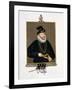 Portrait of Sir John Hawkins (1532-95) from "Memoirs of the Court of Queen Elizabeth"-Sarah Countess Of Essex-Framed Giclee Print