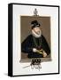 Portrait of Sir John Hawkins (1532-95) from "Memoirs of the Court of Queen Elizabeth"-Sarah Countess Of Essex-Framed Stretched Canvas