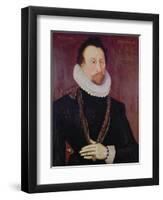 Portrait of Sir John Hawkins-null-Framed Giclee Print