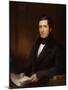 Portrait of Sir Joseph Paxton, May 1836-Henry Perronet Briggs-Mounted Giclee Print